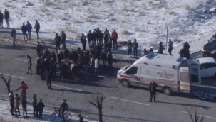 Karne almaya giden öğrenciye araba çarptı