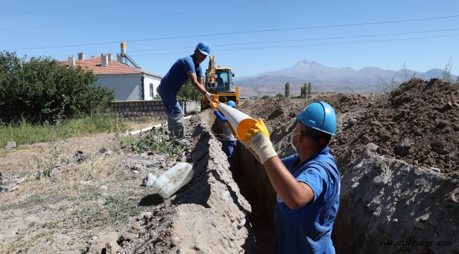 KASKİ'den İncesu ilçesine 9 milyon 754 bin TL yatırım