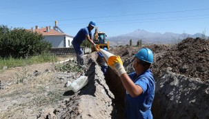 KASKİ'den İncesu ilçesine 9 milyon 754 bin TL yatırım