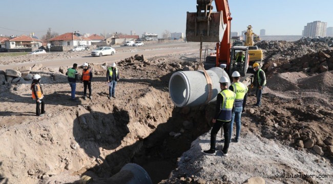 KASKİ'den Talas'a 13,3 milyon liralık yatırım