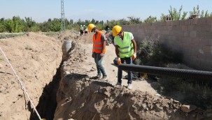 KASKİ'den Yeşilhisar'a 11 milyon 488 bin TL'lik yatırım