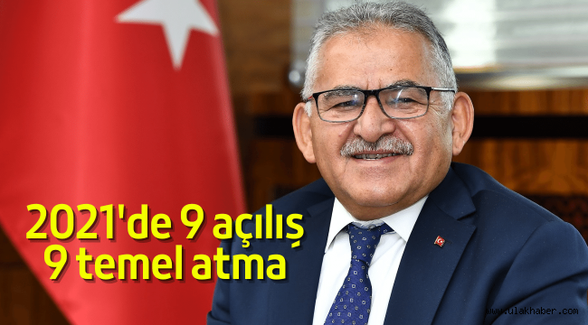 Kayseri Büyükşehir Belediyesi, 2021 yılı projeleri ile dikkat çekti