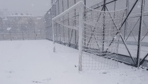 Kayseri'de amatör futbol maçları kar yağışı nedeniyle ertelendi