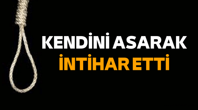 Kayseri'de bir kişi kendini asarak intihar etti