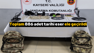 Kayseri'de tarihi eser kaçakçılığı operasyonu: 1 gözaltı