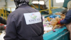 Kocasinan'da geri dönüşümle 1 yılda 90 bin 304 ağaç kurtarıldı