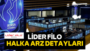 Lider Filo halka arz ne zaman, eşit dağıtım mı oransal mı?