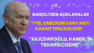 MHP Lideri Bahçeli'den HDP, Kılıçdaroğlu ve Kazakistan açıklamaları