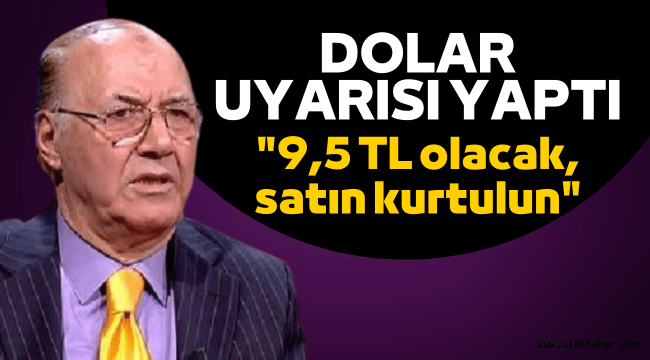 Necmettin Batırel'den dolar yorumu: Satın kurtulun, yoksa altında kalacaksınız