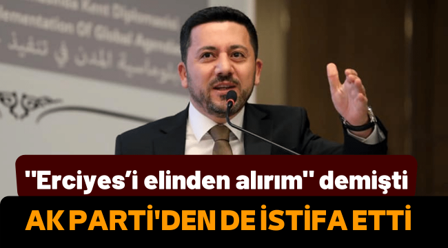 Nevşehir Eski Belediye Başkanı Rasim Arı Ak Parti'den istifa etti