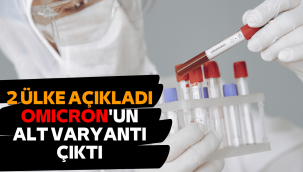 Omicron'un alt varyantı tespit edildi