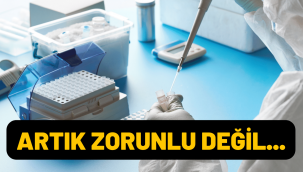 PCR testine yeni düzenleme getirildi