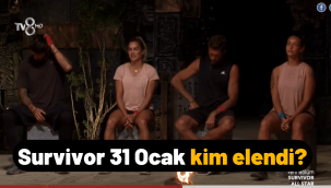 Survivor 31 Ocak SMS Sonuçları sıralaması, kim elendi?