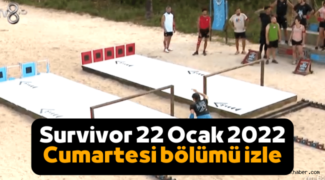 Survivor All Star 22 ocak 2022 Tv8 youtube full izle