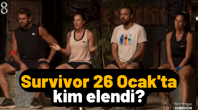 Survivor All Star 26 Ocak 2022 SMS sıralaması, kim elendi?