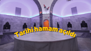 Talas Belediyesi, tarihi Ali Saip Paşa Hamamı'nı hizmete açtı