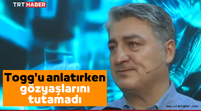 Togg CEO'su Karakaş'ın mutluluk gözyaşları