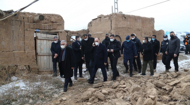 Vali Günaydın ve Başkan Büyükkılıç deprem bölgesine gitti