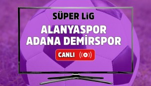 Alanyaspor Adanademirspor canli mac izle