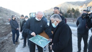 Başkan Büyükkılıç: Trompet modeli katlı kavşak projemizde çalışmalar sürüyor