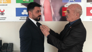 BBP Kocasinan İlçe Başkanlığında Bayrak Değişimi