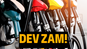 Benzin ve motorine büyük zam
