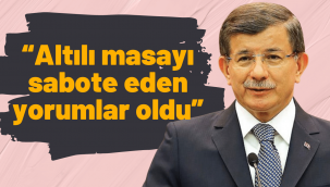 Davutoğlu'ndan 'Türkiye İttifakı' açıklaması