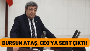 Dursun Ataş'tan Ertekin'e: Siyasi rant devşirme amaçlarınızdan vazgeçin