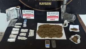 Kayseri'de uyuşturucu operasyonu: 1 gözaltı