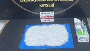 Süt kutusuna gizlenmiş uyuşturucu ele geçirildi