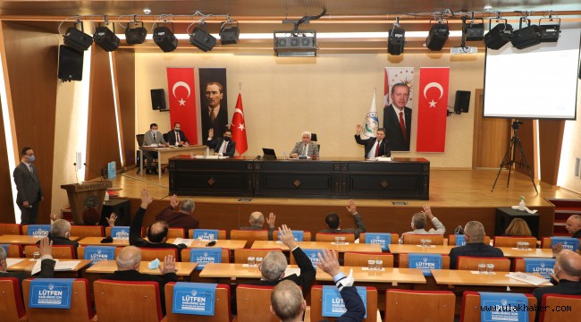 Talas Belediyesi'nde Şubat ayı meclis toplantısı yapıldı