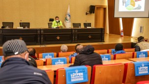 Talas personeline trafik eğitimi verildi