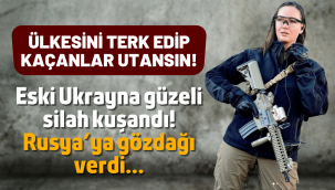 Ukrayna güzeli Lenna'dan Rusya'ya gözdağı!