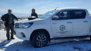 Yasa dışı avlanan 3 kişiye ceza uygulandı