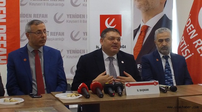 YRP İl Başkanı Narin: Herhangi bir ittifakla görüşmemiz yok