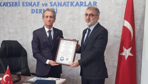 AK Parti Milletvekili Taner Yıldız'dan KESADER'e ziyaret