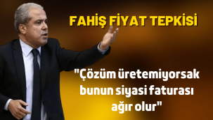 AK Partili Şamil Tayyar'dan fahiş fiyat tepkisi