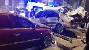 Argıncık'ta feci kaza: 2 yaralı