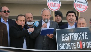 Aydın Kalkan: Okul idarecileri şamar oğlanı değildir