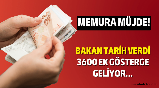 Bakan Bilgin'den 3600 ek gösterge mesajı!