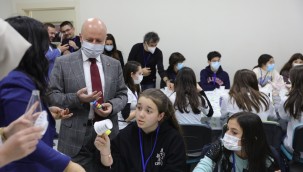 Başkan Çolakbayrakdar, Erasmus öğrencilerini misafir etti