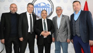 Başkan Yalçın'dan ASKF'ye ziyaret