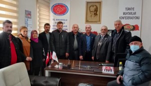 Büyük Birlik Partisi'nden muhtarlara ziyaret