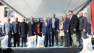 Çiftçilere 2 milyon 475 bin liralık tohum desteği