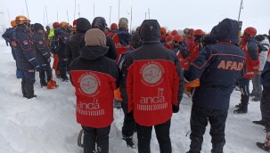 Erciyes'te çığ tatbikatı