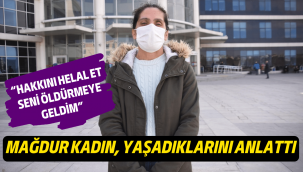 Eşini 18 yerinden bıçaklayan koca: Hakkını helal et, seni öldürmeye geldim