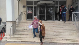 Hırsızlık şüphelisi 2 kişi adliyeye sevk edildi