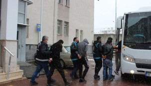 Hırsızlık şüphelisi 8 kişi yakalandı