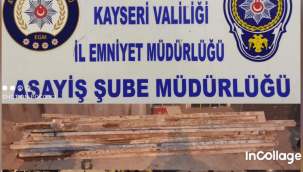 İnşaattan demir çalan hırsızlar, suçüstü yakalandı!