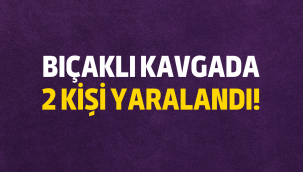 Kayseri'de bıçaklı kavga: 2 yaralı